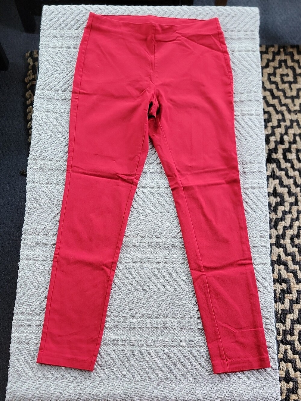 MICHAEL Michael Kors Red  Skinny Leggings Medium